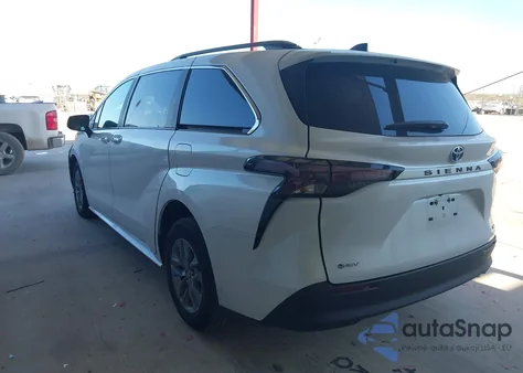 2025 Toyota Sienna Xle/Xle 8 Passenger из США, поврежденный, VIN 5TDYRKEC5SS238529